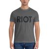Men T-shirt Riot (black) Classic T-Shirt Funny T Shirt Sports Fan T-shirts Mens Graphic T-shirts Pack Men T Shirts Summer