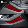 Real Soft Carbon Fiber Car Center Control Gear Side Decor Sticker For Subaru WRX/WRX STI   Interior Trim Accessories