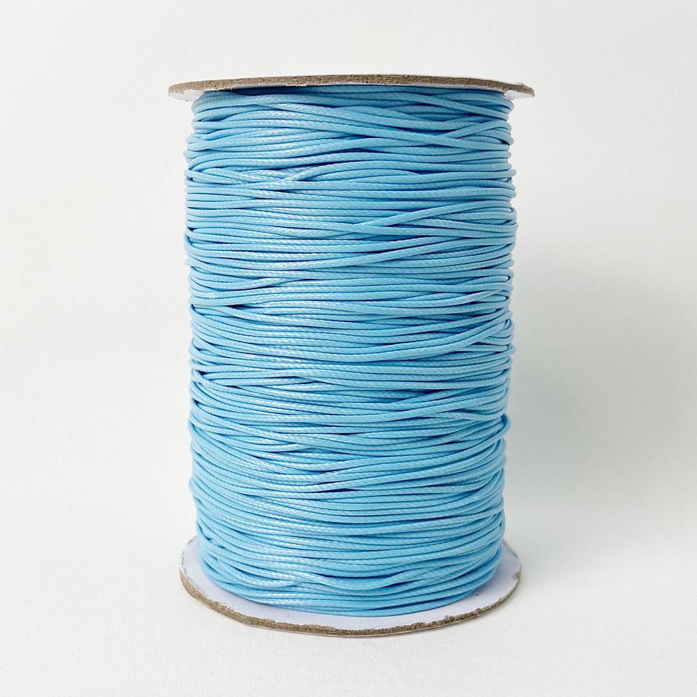 Корейская вощеная веревка 1 мм: Ювелирные изделия и подвеска Ожерелье/Плетеный браслет с ПУ кожей