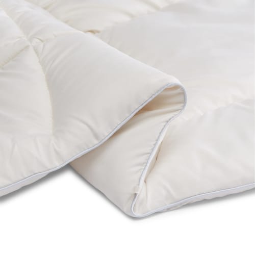Basic Antibacterial and Deodorizing All-Season Comforter, Single Size, 140 X 200 Cm, Feather Alternative, White