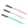 3Pcs Women Eyebrow Trimmer Stainless Steel Blade Facial Hair Shaver Eyebrow Shaping Razor