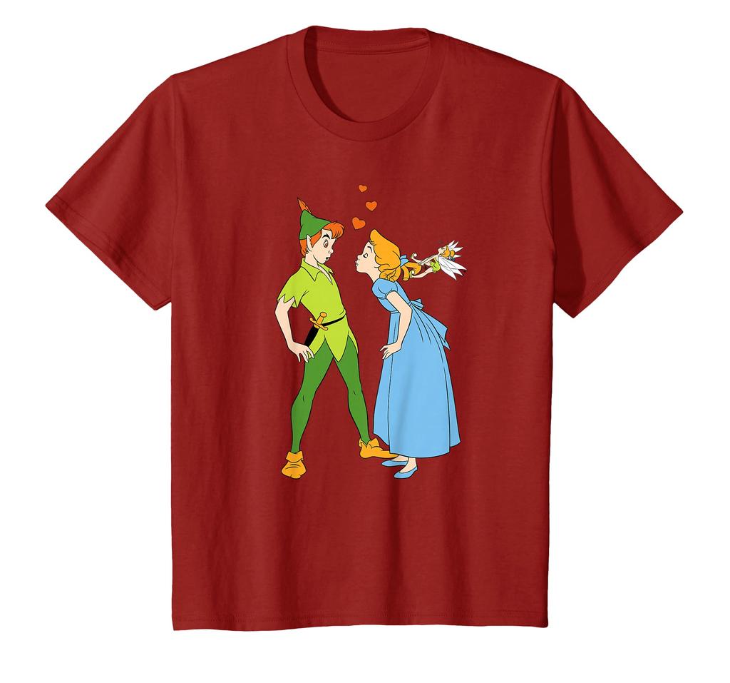Футболка Disney Питер Пэн и Венди Дарлинг Поцелуй День Святого Валентина