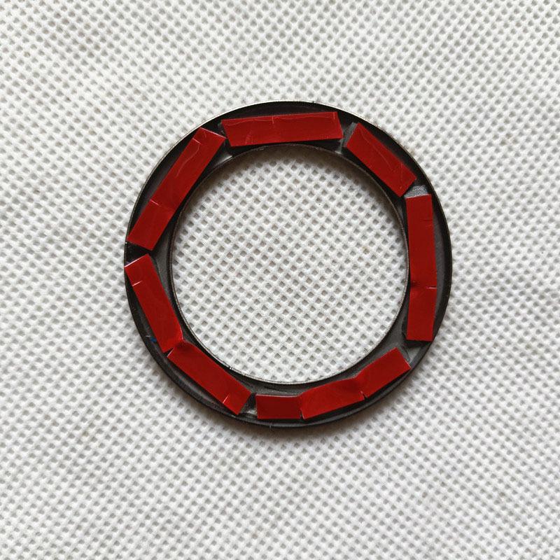 Engine Start Stop Ignition Ring Metal Trim Cover for Toyota Harrier XU80 Venza Styling Sticker Interior Accesorios
