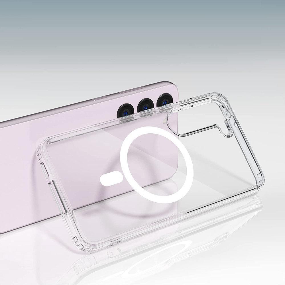 Samsung Galaxy S23 Plus Case for MagSafe, Dropproof Magnetic Transparent