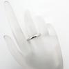 [Pre-owned] TIFFANY PT950 Stacking Band Diamond Ring / Size 15 / j50-12