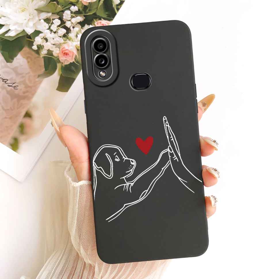 Casing For Samsung Galaxy A10s Cute Cat Pattern Shockproof Back Cover Silicone Phone Case For Samsung A10 s A 10s A10s Soft Case