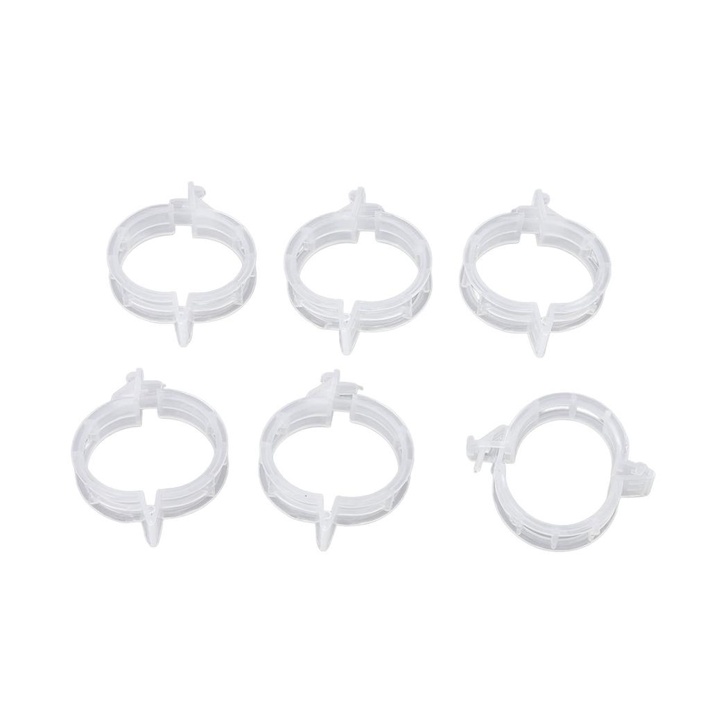 300 шт. Пластиковые клипсы для помидоров Хорошая фиксация Поддержка Многоразовые клипсы для поддержки растений для различных