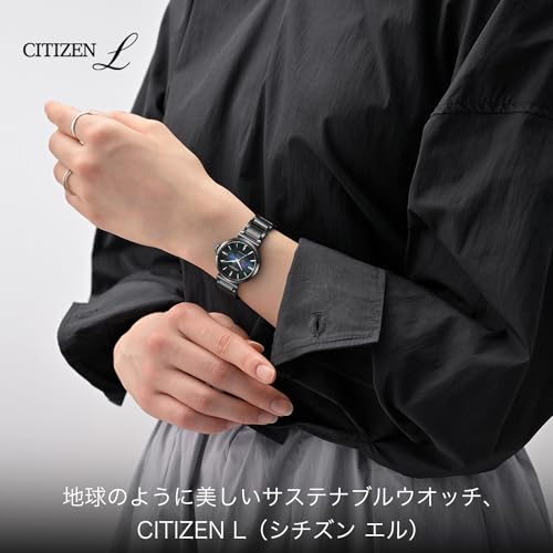 CITIZEN 100th Anniversary Limited Edition Waterproof Eco-Drive Watch, CITIZEN L EM1067-88E, Women's, Black