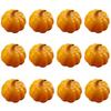 12 шт. искусственные тыквы легкие прочные пенопластовые тыквы для осени, свадьбы, Дня благодарения, Хэллоуина, декора