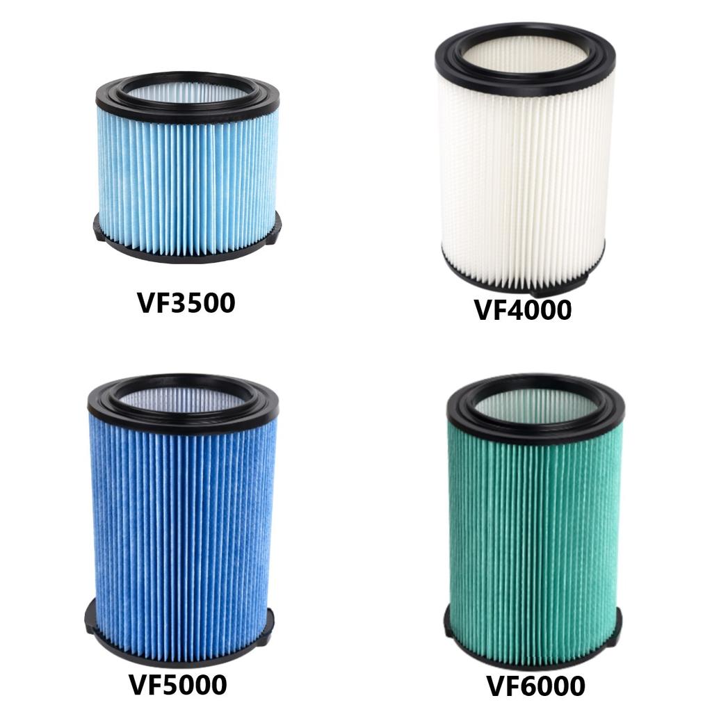 Standard Replacement Wet Dry Shop Vac Filter Spare Parts for RIDGID VF3500 VF4000 VF5000 VF6000 Vacuum Cleaner