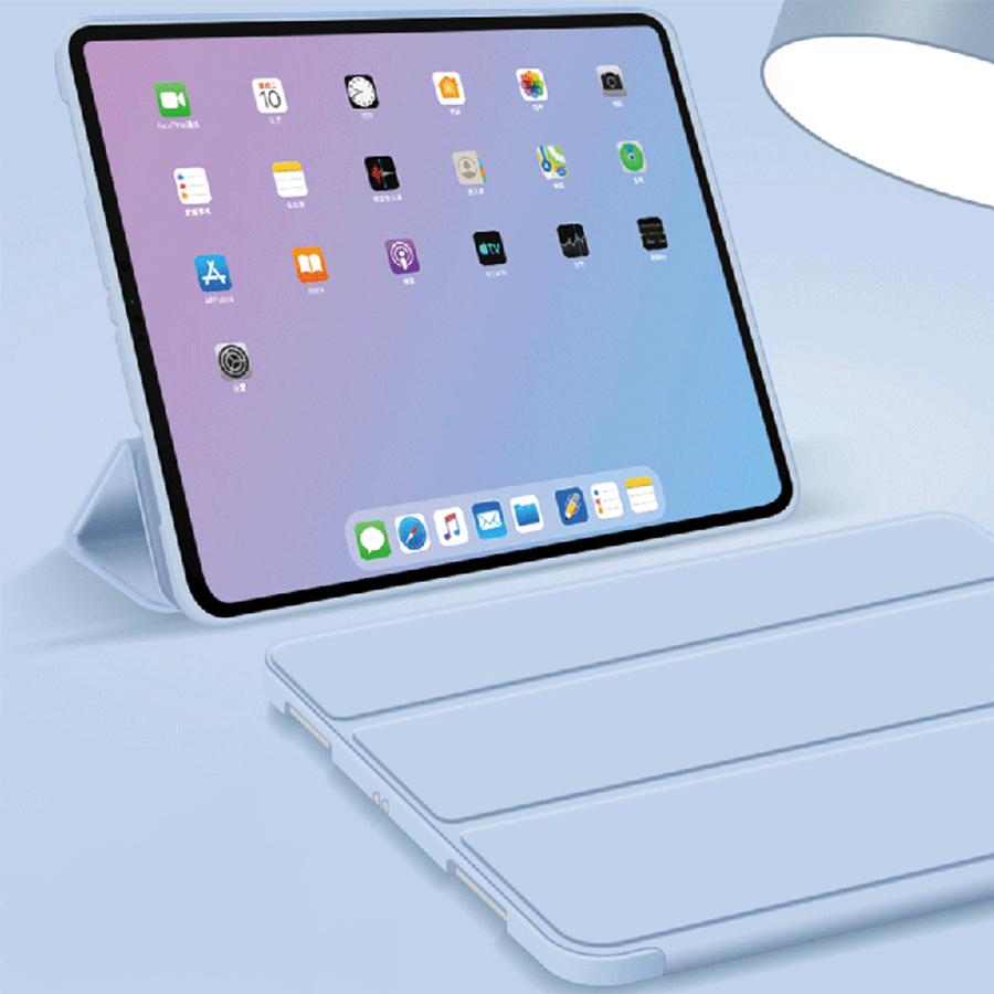 Силиконовый тонкий чехол для iPad Air 5, тройной смарт-чехол для Pro 11/10,5, чехол премиум-класса для iPad 10,2/9,7, мягкий чехол для Mini 6/5/4