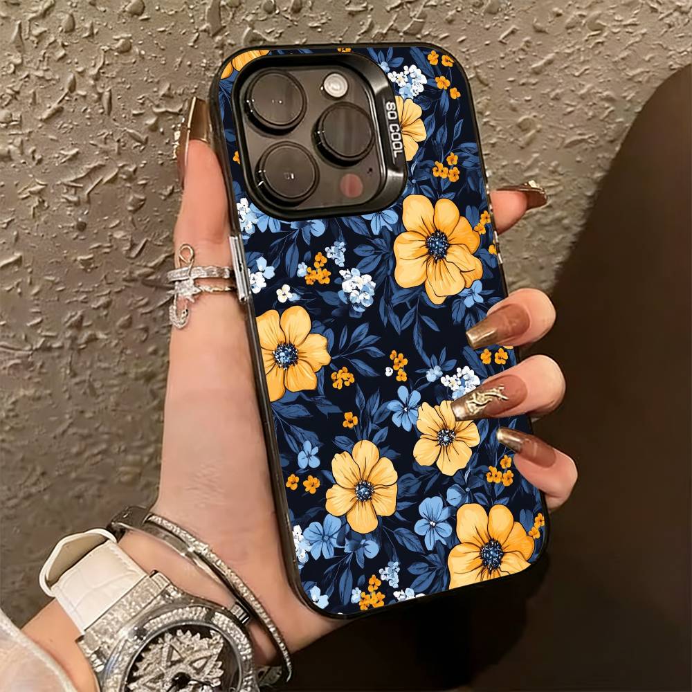 Чехол для телефона F-flowers для iPhone 17,16,15,14,13,12,11 Plus,Pro Max,XS,Разноцветный Серебристый Черный Чехол