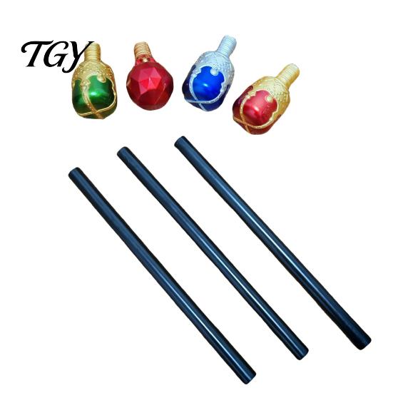 Royal Wand Prop Scepter Wand, King/Queen Costume Accessory, Medieval for Children Princess Cosplay Wands Role Play, Dress Up Holiday Gift Boys Girls