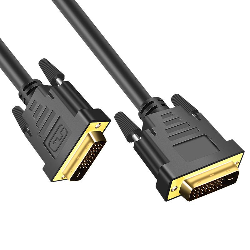 DVI 24+1 Мужской-Мужской HD Видеосигнальный Кабель для ТВ, Монитора, Проектора