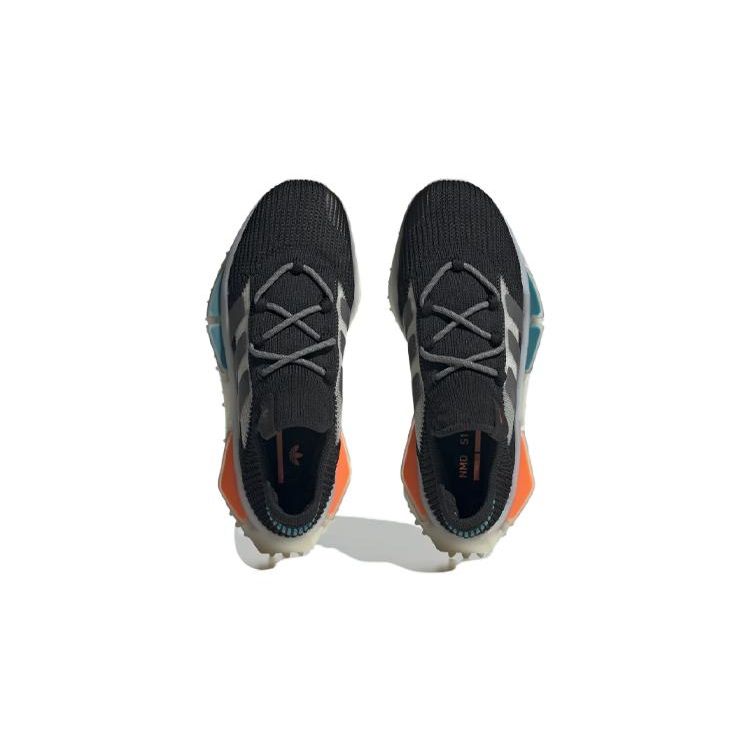 Adidas NMD_S1 J Black Teal Orange Kids Sneakers Core-Black Grey-Five Off-White GW2186