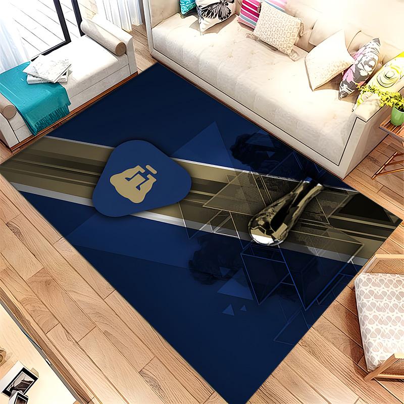 Club Universidad Nacional AC (5) Rug Suitable For Living Rooms Bedrooms Computer Rooms Dining Areas And Placement Under Tables And Chairs Also An Idea