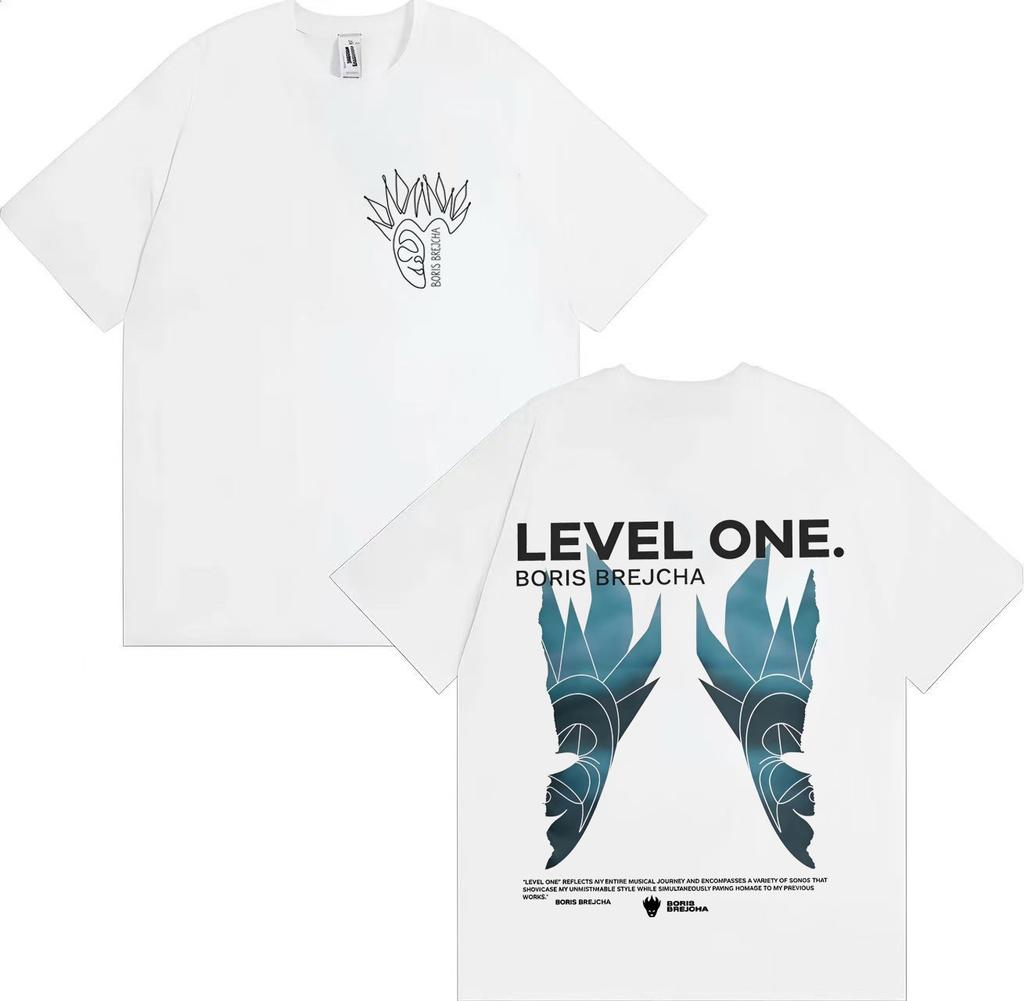 Boris Brejcha Tour Unisexs and Womens Summer Tshirt Hiphop Round Neck Y2K2025 Summer Pure Cotton 100 Printed Tshirt