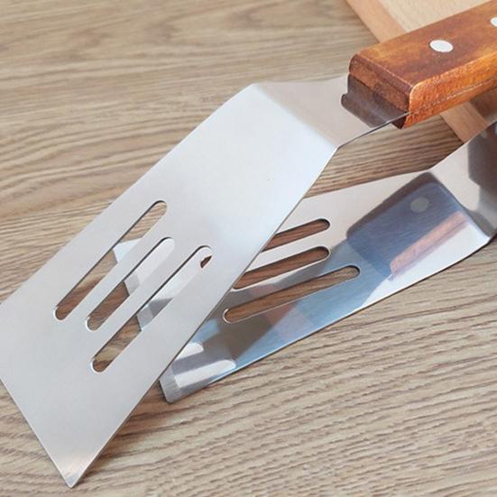 Yousheng нержавеющая сталь тонкий щелевой лопатка для рыбы жарочная лопатка для чугунной сковороды кухонные лопатки для блинов стейк бургеры