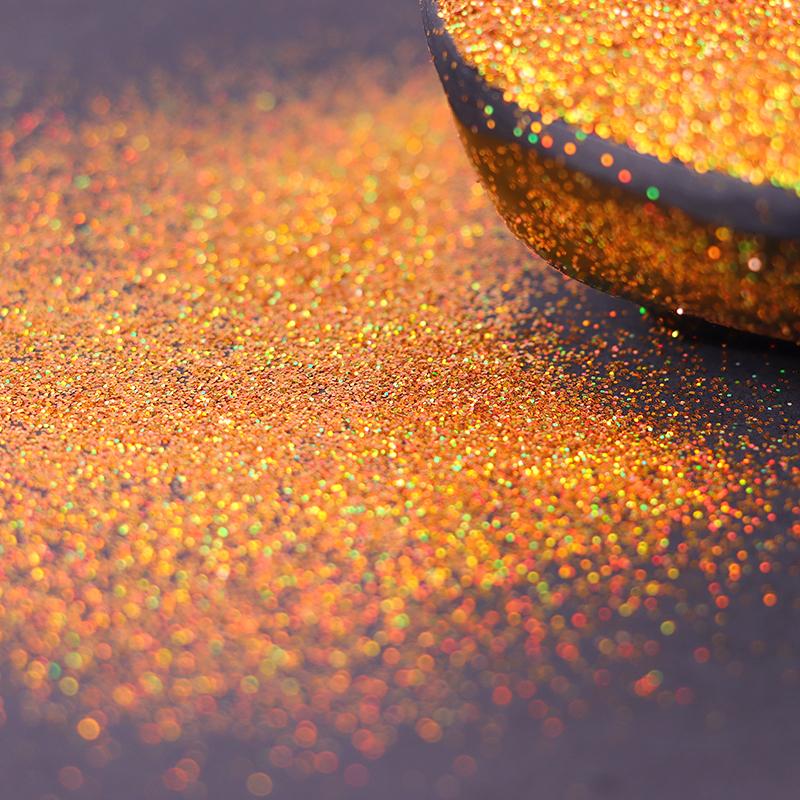Fine Size 0.1mm 1kg Hexagon Polyester Holographic Glitter Powder 29 Colors for Resin Crafts Paints Coating Nail Art