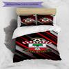 Fc Crest Design Printed Pattern Duvet Cover Set – includes 1 duvet cover and 2 matching pillowcases Bedroom decor Christmas gifts