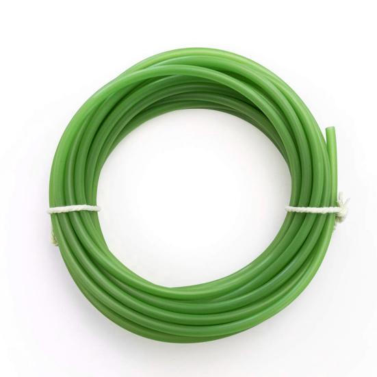 Удобная трубка на стебле цветка, зеленая, прочная, своими руками