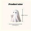 Spooky Ghost Pen Holder Cute Ghost Decor Creative Desk Ornament Quirky Adorable Pencil Stand