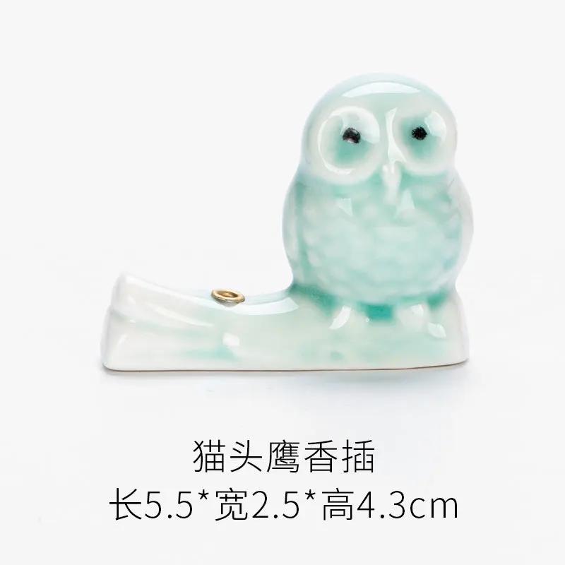 Японский стиль Подставка для благовоний Бытовая Милая Подставка для благовоний в виде животного Аромапалочка Домашнее украшение Орнаменты Благовонная горелка
