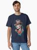 Michael Jackson Cyberpunk Michael Jackson Fedora Neon Portrait Classic T-Shirt