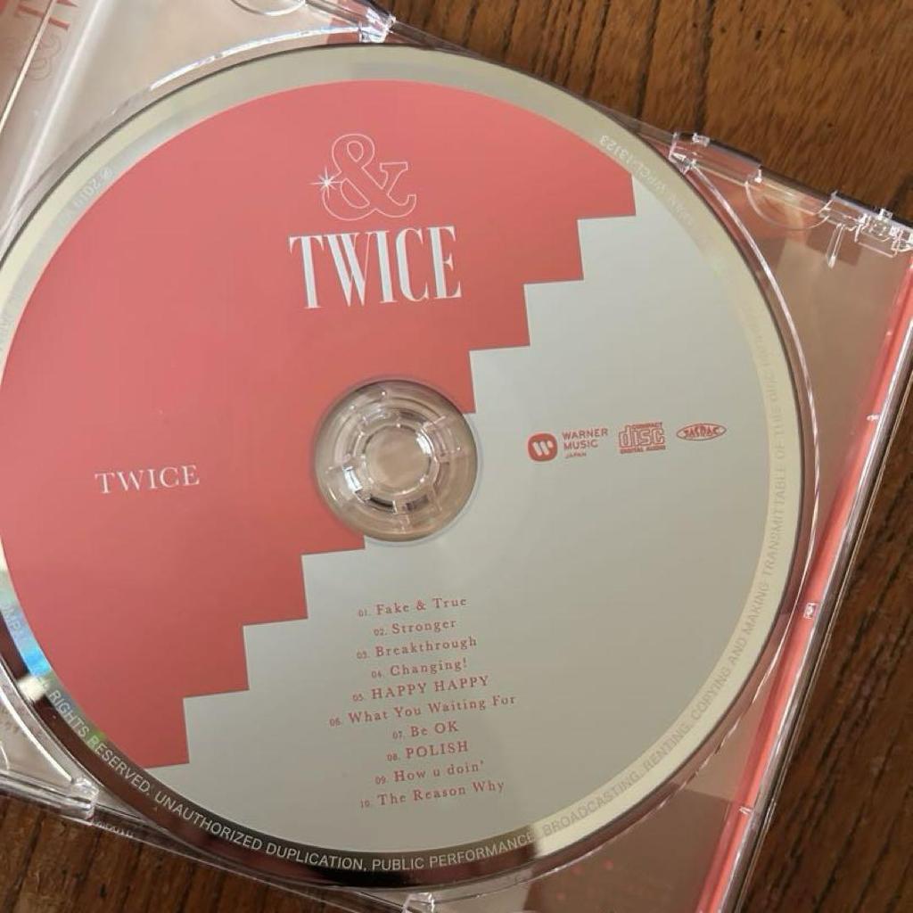 [USED] #CD K-POP Asia TWICE album & TWICE song music