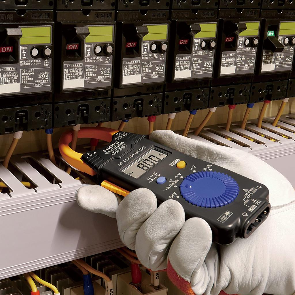 HIOKI Hioki Electric CM3289 Измерительные клещи переменного тока Клещи переменного тока Напряжение Сопротивление Непрерывность Компактный Сделано в Японии (Тестер зажимов) AC / DC