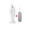 1PCS for SIM Card Removal Needle Pin   Holders Tray Open Mobile Phone SIM Card Storage Case Ejecter Tool with Keychain