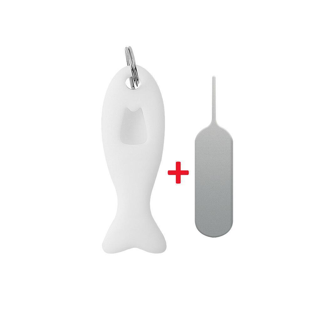 1PCS for SIM Card Removal Needle Pin Holders Tray Open Mobile Phone SIM Card Storage Case Ejecter Tool with Keychain