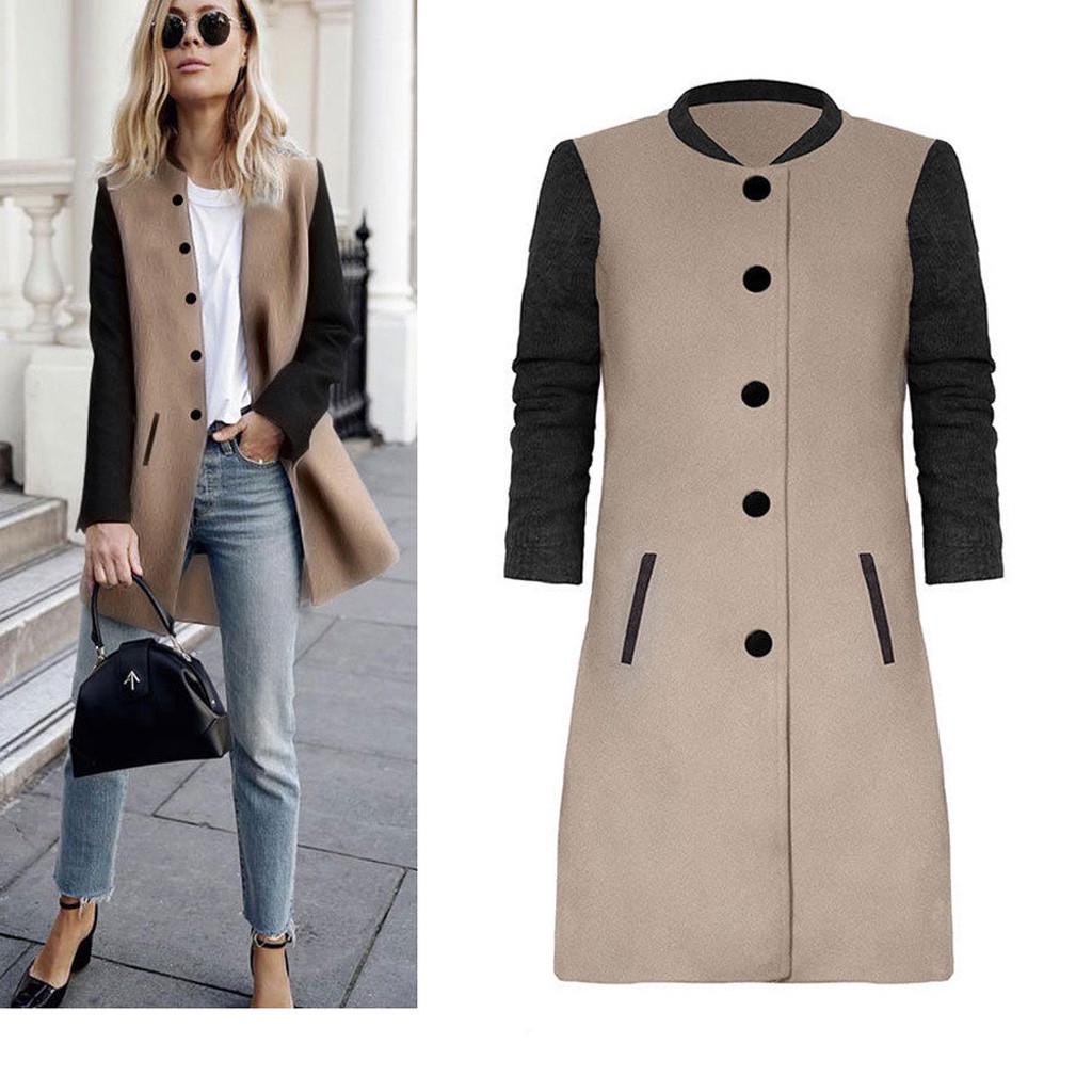 Женская повседневная куртка-кардиган с длинным рукавом, женское пальто, джемпер, тонкое пальто