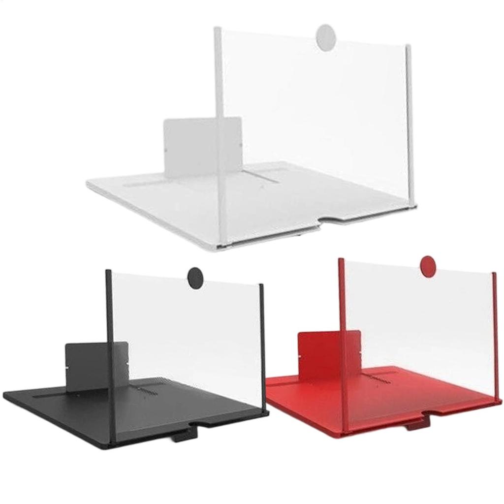 10-дюймовая складная лупа для мобильного экрана, подставка для телефона для рабочего стола, 3D лупа для экрана мобильного телефона, HD видеоусилитель