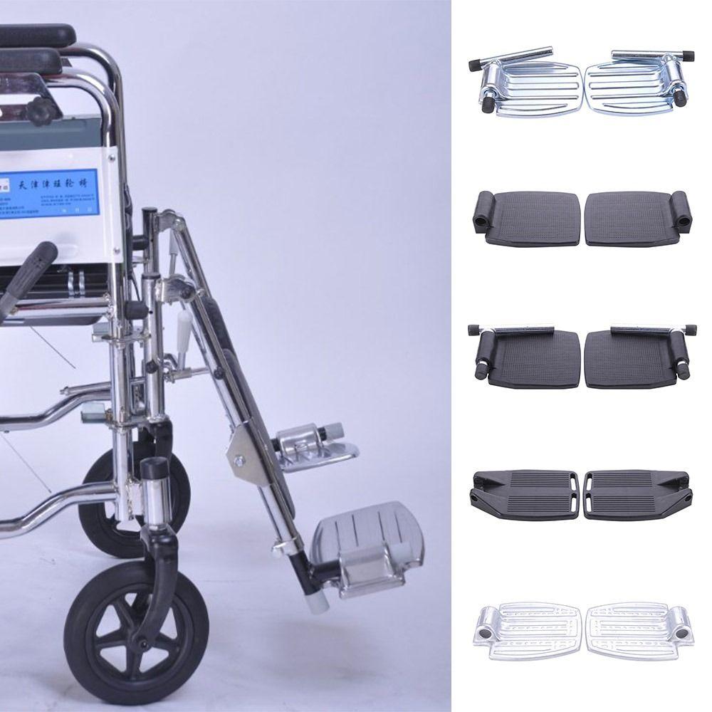 1 пара с трубкой для ног, подножка для инвалидной коляски, сменная подкладка для ног, педаль, аксессуары для инвалидной коляски