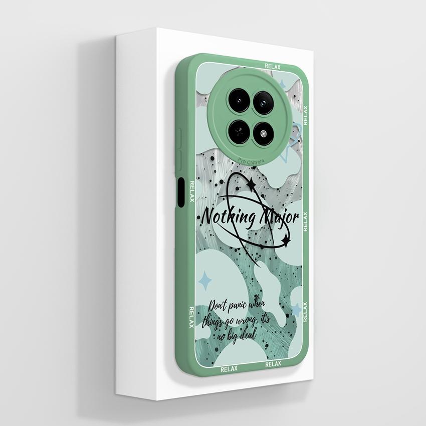 Чехол для Oppo Realme 12 13 14 P1 P2 Pro 14T 12X Сумки для телефона Милые узоры с медвежьими лапками Жидкий силикон Улучшенный пыленепроницаемый защитный чехол для корпуса Oppo