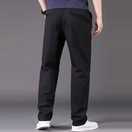 Мужские брюки-карго, прямые, широкие, однотонные, с карманами, застежкой-молнией на пуговицы, гладкие, быстросохнущие, для улицы, длинные брюки