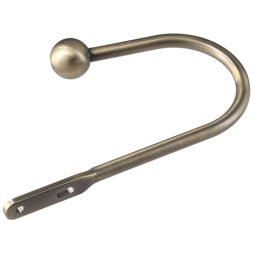 4 шт. металлические фиксаторы для штор из алюминиевого сплава, 5,92 дюйма, крючок для крепления штор, занавеска