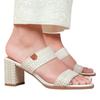 Where's That From Womens/Ladies Slayed Strappy Extra Wide Platform High Heels