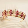 Baroque Bridal Crown Forest Retro Crystal Tiara Crown Jewelry Hair Accessories