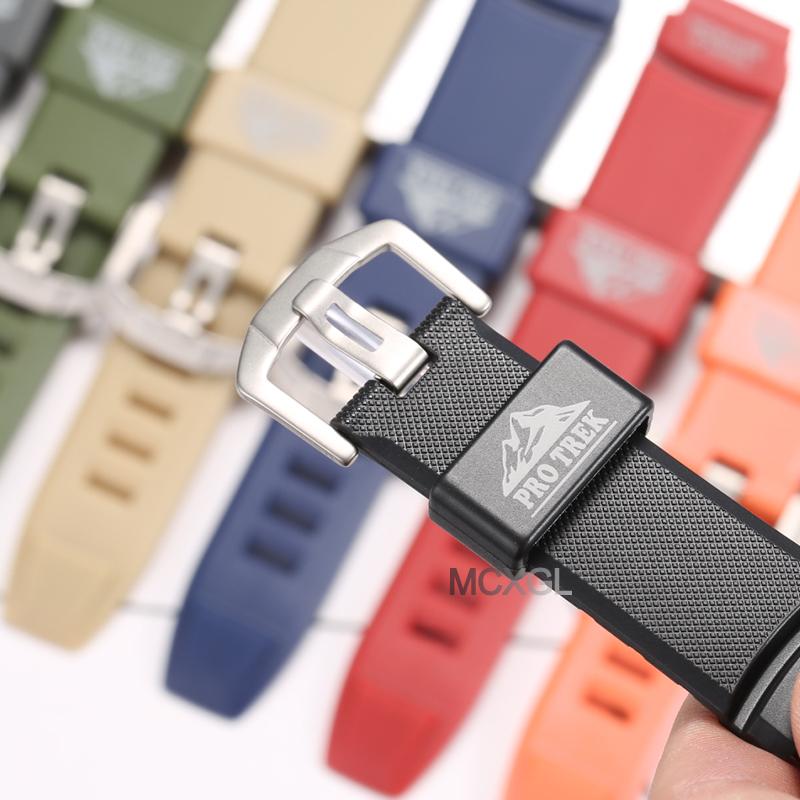 Запасной ремешок PRG-200 Подходит для часов Casio PRG-200 PRG280/550 PRW-3510Y Мужские смоляные спортивные аксессуары для часов