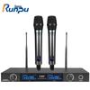 Беспроводная ручная микрофонная система Runpu RP-WX8002S (один на два) (Китайская версия)