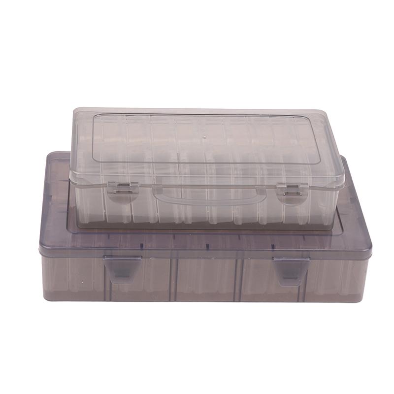 20/26Pcs Transparent Plastic Craft Storage Box Portable Multifunctional Storage Box For Jewelry Beads Diy Art Supplies