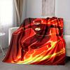 1pc Flash, Speed Force Flannel Throw Blanket Soft, Warm & Cozy for Couch, Bed, Office, and Travel Versatile All Season Gift, Christmas present