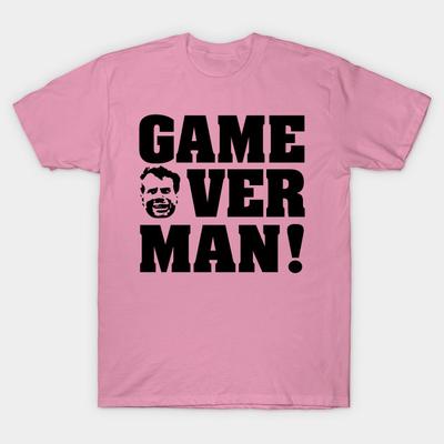 Женская футболка Game Over 1 с принтом Харадзюку, кавайная футболка, летняя футболка с коротким рукавом, женская футболка, топ