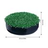 1/2pcs Simulated Lawn Golf Hole Putting Green Cover Golf Practice Training Aids Green Hole Cup Cover Easy To Use