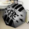 1PC Flumi-nense Crest Wings Printed Umbrella Folding Umbrella, Automatic Umbrella 8-Frame for Travel, Camping Fan Gifts Christmas Gifts