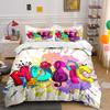 Colorful Music Art Decoration Set Soft Skin-Friendly Bedding Set Includes 1 Duvet Cover And 2 Pillowcase, Gift