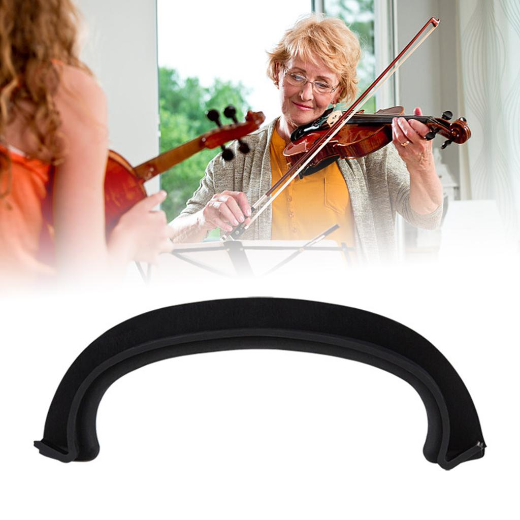Violin Protective Sleeve Waist Protector Side Panel Cover Clip Soft Rubber C Clip Protector Violin Part Wear Resistant