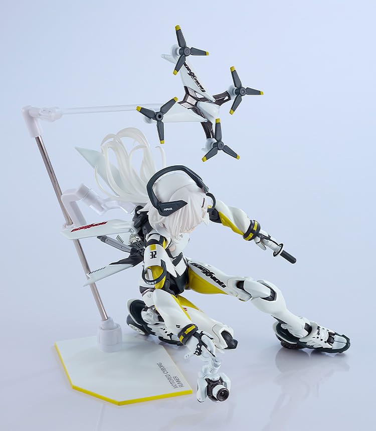 Max Factory Girl Engine MOTORED CYBORG RUNNER SSX 155ar Пластиковая Окрашенная Готовая Фигурка "KINETIC ASH" Немасштабная & Литой Металл